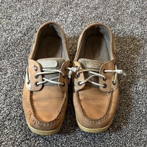 Sperry  Tan Boat Shoes